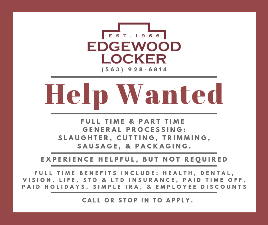 Help Wanted General Proc. 5.22.20 Help Wanted General Proc. 5.22.20