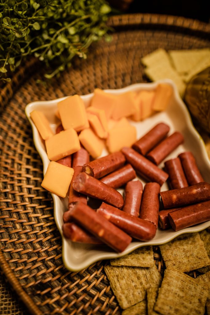 Snack Sticks Our beef and pork sticks are fully cooked and can be eaten straight from the package. Great for quick snacks on your road trips or to cut up and add to your charcuterie board! These sticks do need to stay refrigerated until consumed.